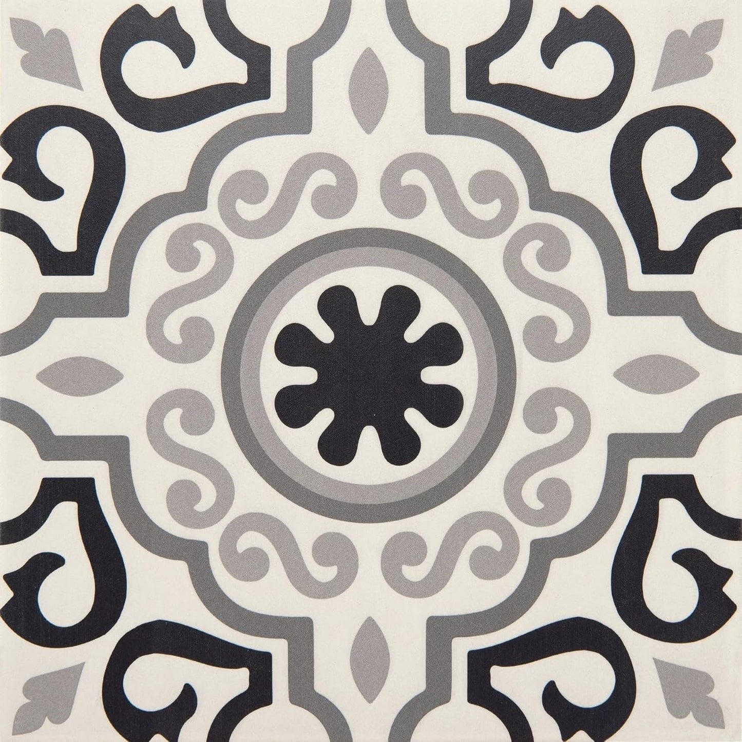 12x12 Marseille Encaustic Pattern Ceramic Tile Floor Wall (12)