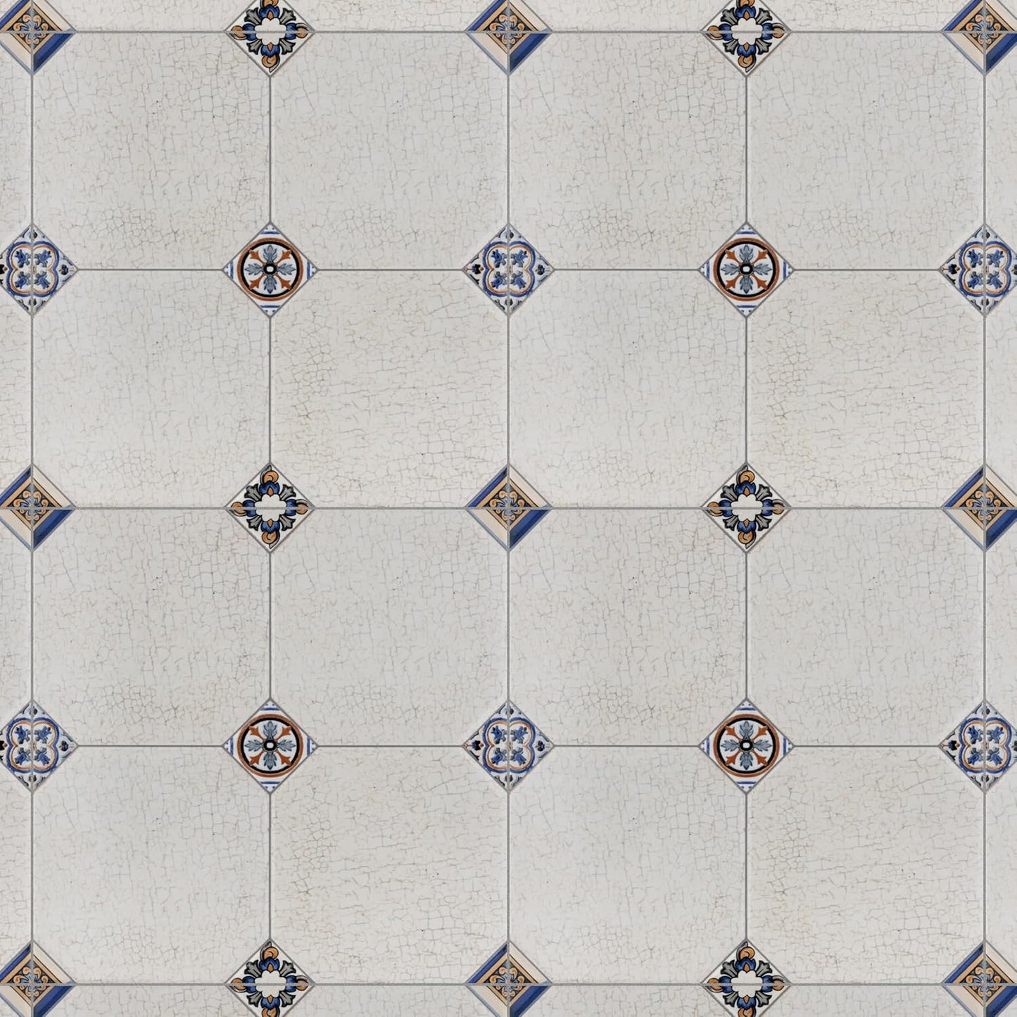 Manises Cuero 13-1/8" x 13-1/8" Porcelain Floor and Wall Tile